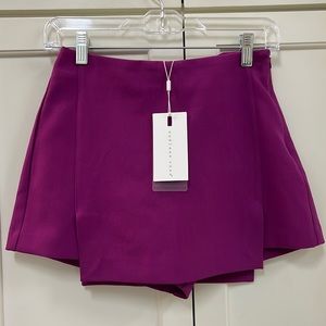 Endless rose high waist skort XS purple